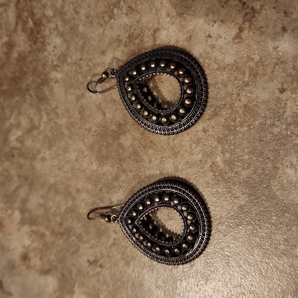 Bronze earrings